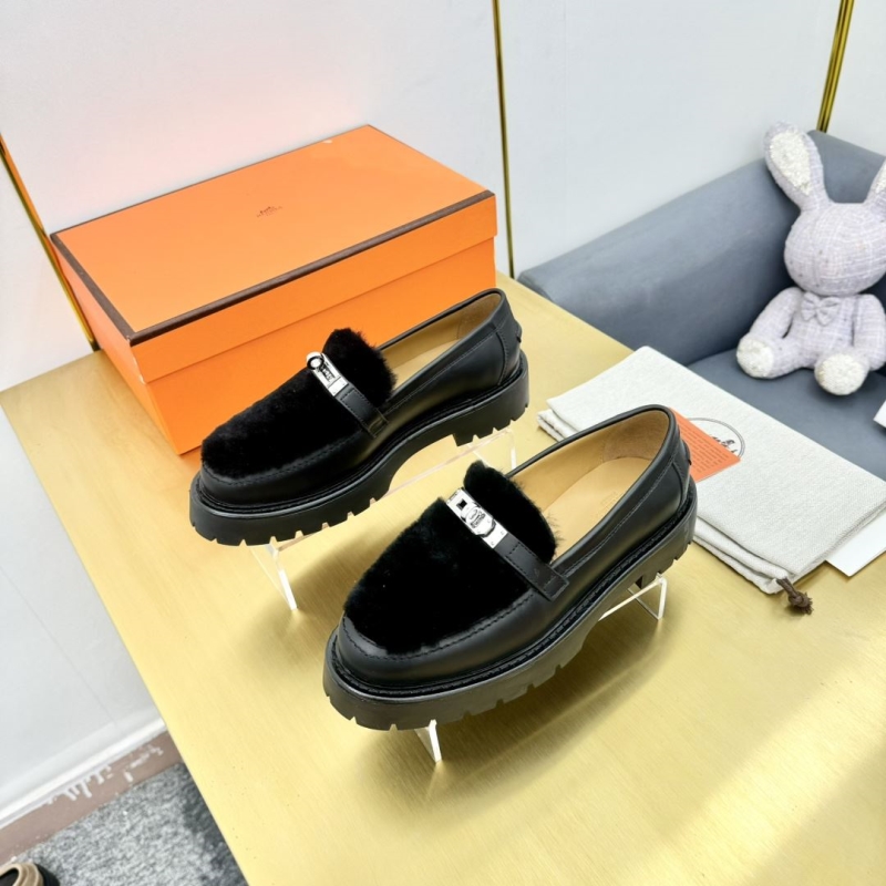 Hermes Leather Shoes